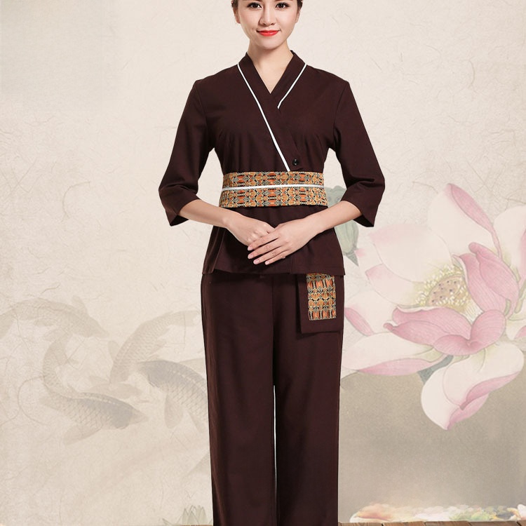 Spa Wellness And Beauty - Thai Wellness Cotton Linen Technician Workwear
