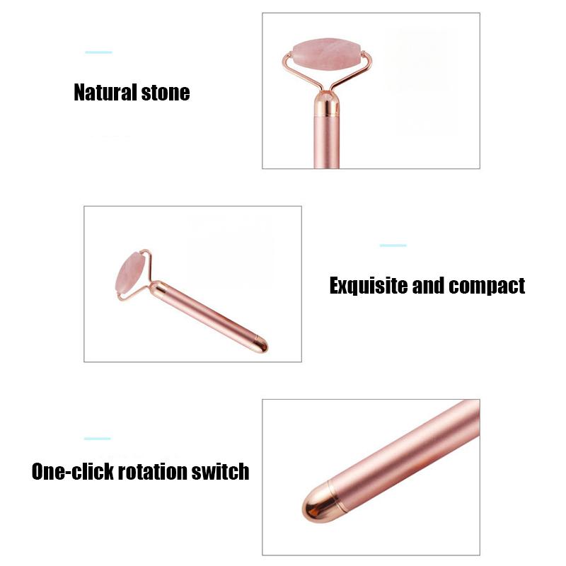 Natural Rose Quartz Facial Rol - Gua Sha Tool Rose Quartz 评论和价格