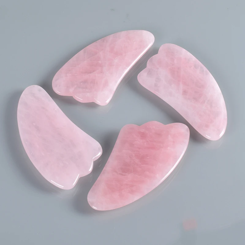Rose Quartz Gua Sha Board Natu - Gua Sha Tool Rose Quartz 评论和价格