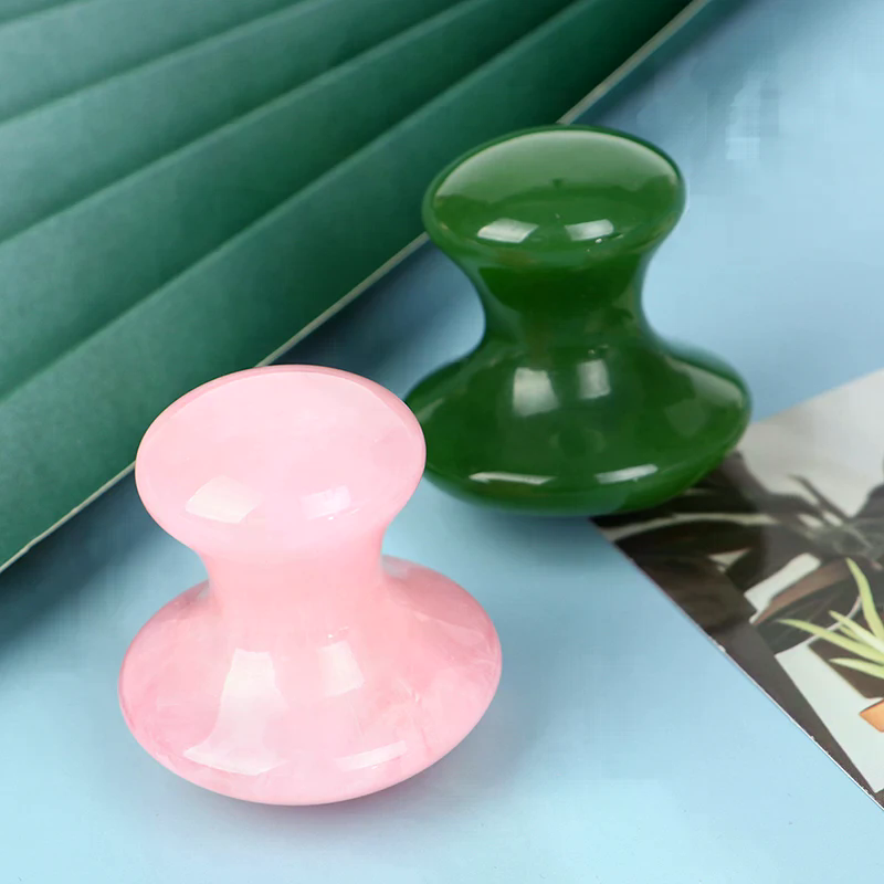 SPA Therapy Jade Board Face Ma - Gua Sha Tool Rose Quartz 评论和价格