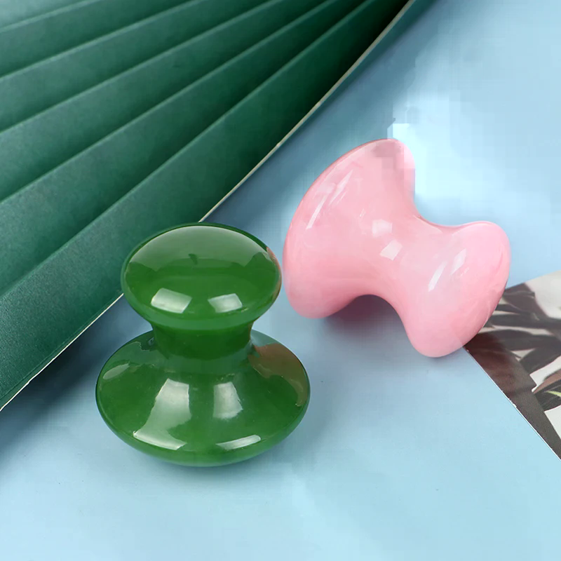 SPA Therapy Jade Board Face Ma - Gua Sha Tool Rose Quartz 评论和价格