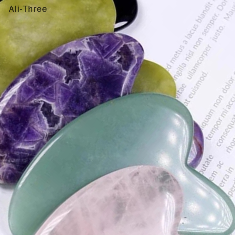 1Pc New Stone Gua Sha Massage  - Gua Sha Tool Rose Quartz 评论和价格