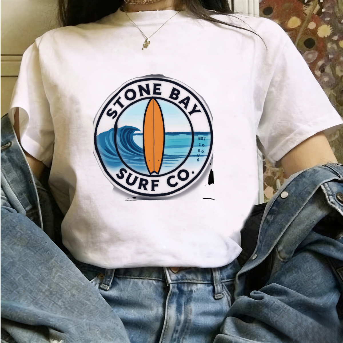 T Shirts Honey Comb Waffle Tex - Spa Wellness Salon 评论和价格