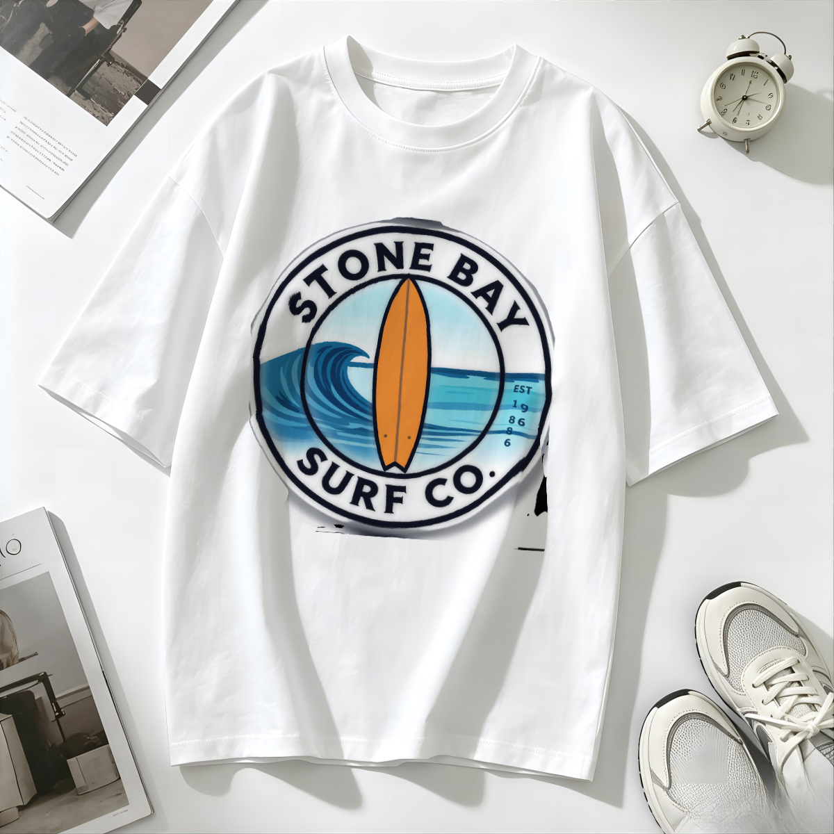 T Shirts Honey Comb Waffle Tex - Spa Wellness Salon 评论和价格
