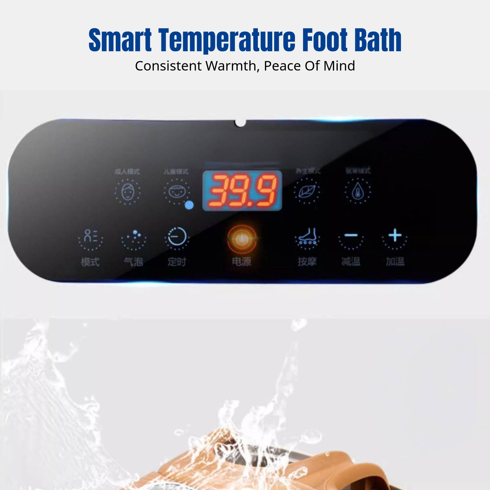 Foot Spa Bath for Two Users, E - Wellness Spa With Massage 评论和价格