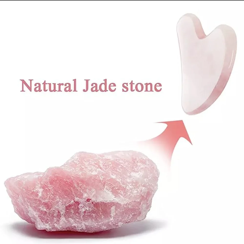 Rose Quartz Gua Sha For Face M - Gua Sha Tool Rose Quartz 评论和价格