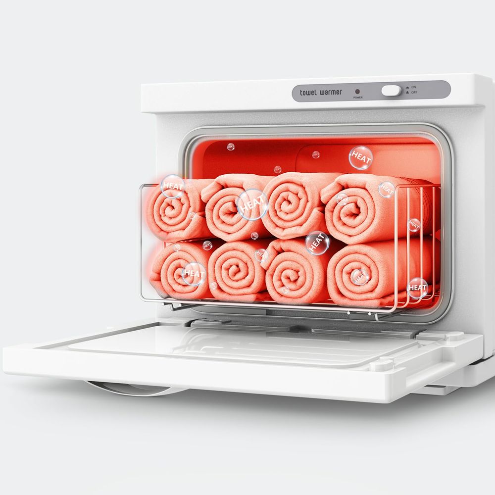 Compact 8L White Towel Warmer  - Spa & Wellness Jura Resort Centre De Loisirs Des Franches Montagnes 评论和价格