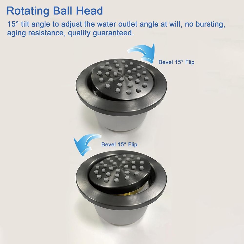 Adjustable Wall-Mounted Round  - Spa & Wellness Jura Resort Centre De Loisirs Des Franches Montagnes 评论和价格