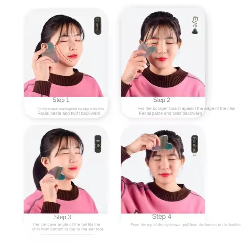 Natural Jade Massager Fluorite - Spa Wellness And Beauty 评论和价格
