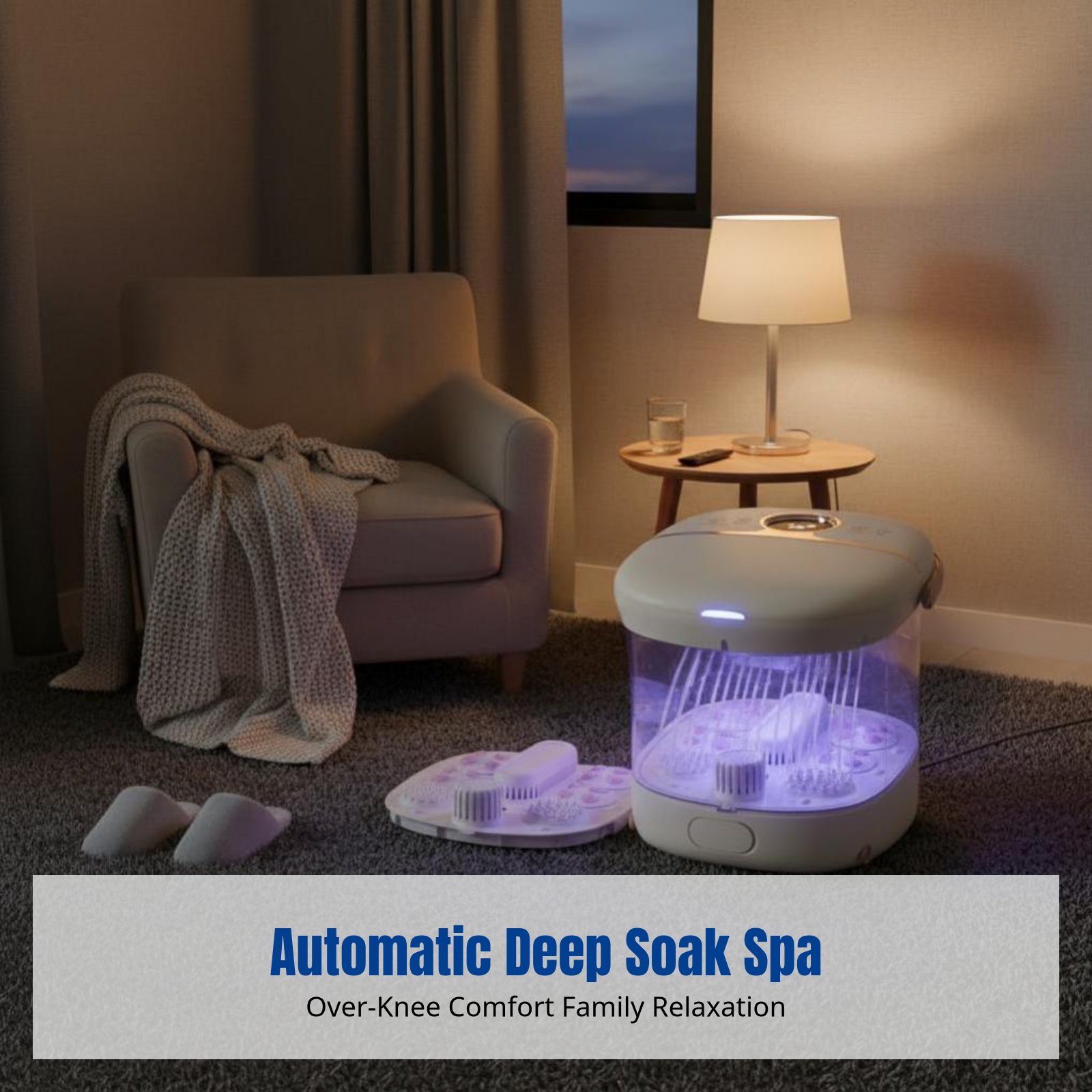 Deep Knees-Over Foot Spa Tub,  - Wellness Spa With Massage 评论和价格
