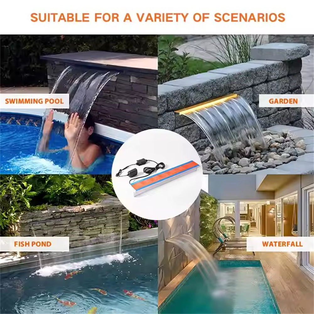 600MM DC12V Underwater Waterfa - Xy Spa & Wellness George Town Photos 评论和价格