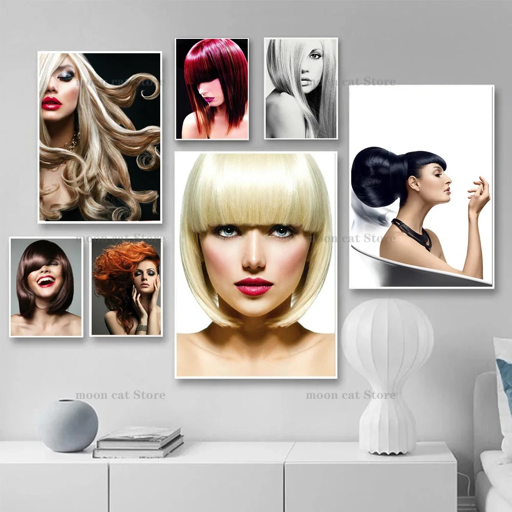 Hair Salon Hairstyle Model Pos - Spa Wellness Images 评论和价格
