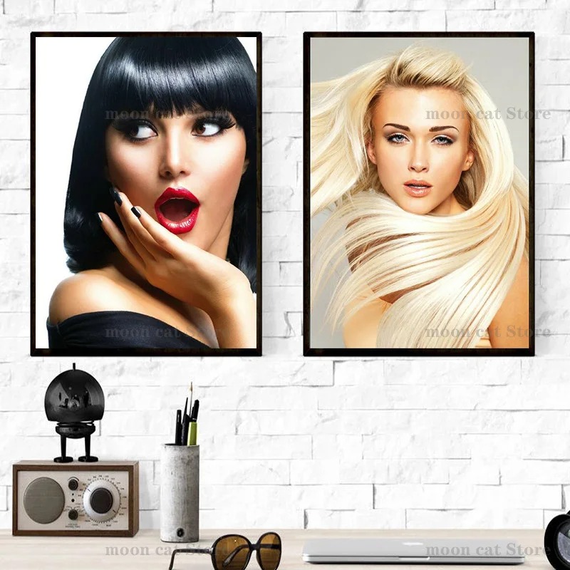 Hair Salon Hairstyle Model Pos - Spa Wellness Images 评论和价格