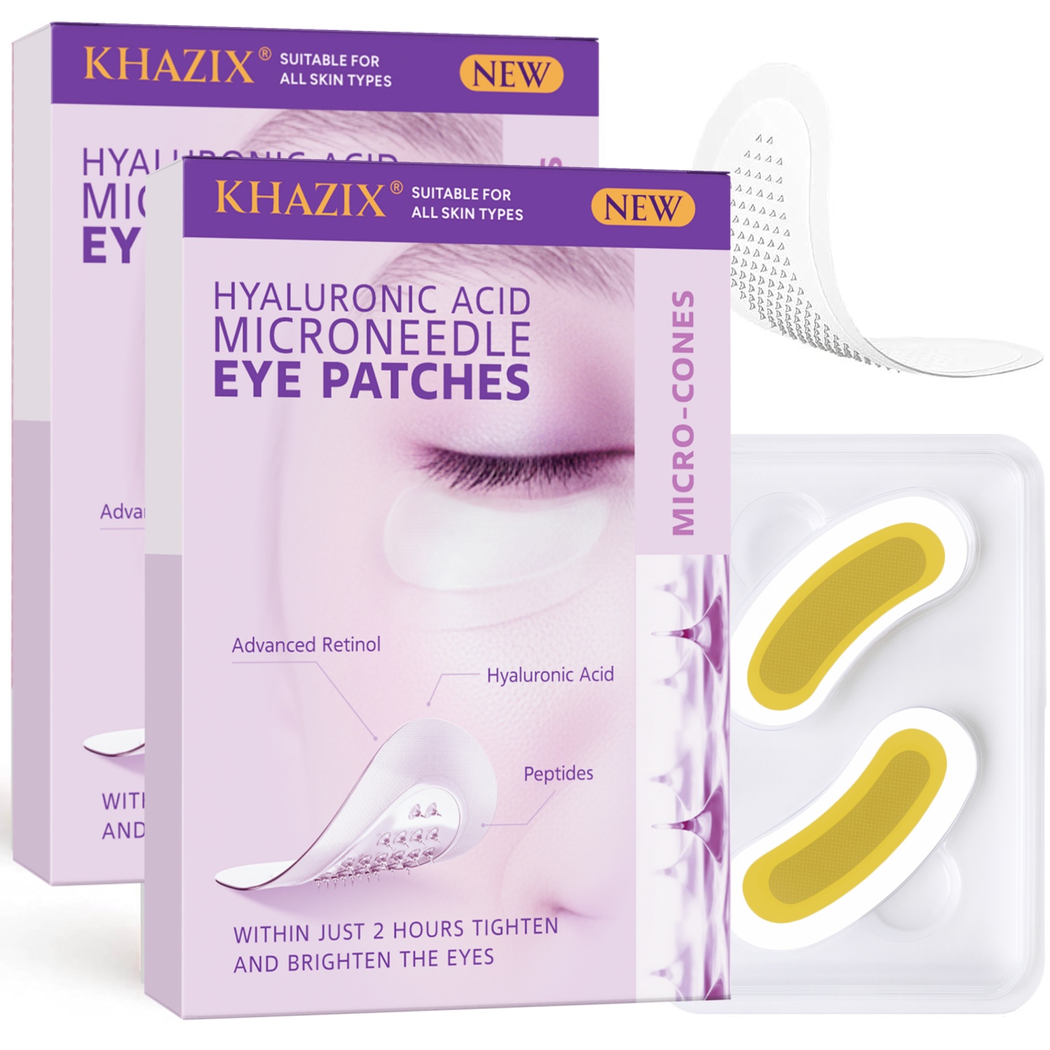 Hyaluronic Acid Retinol Micron - Microneedle Patch Eye 评论和价格